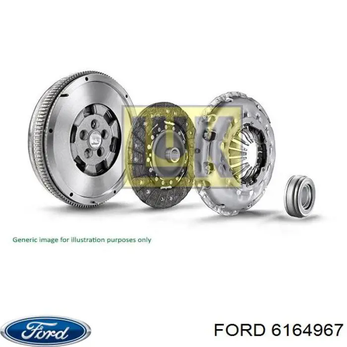 Подшипник скольжения сцепления Ford 6164967 цена, от 15.43 USD