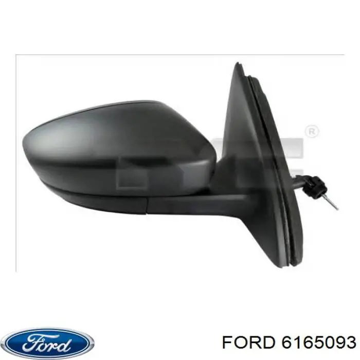 6165093 Ford крыло заднее левое