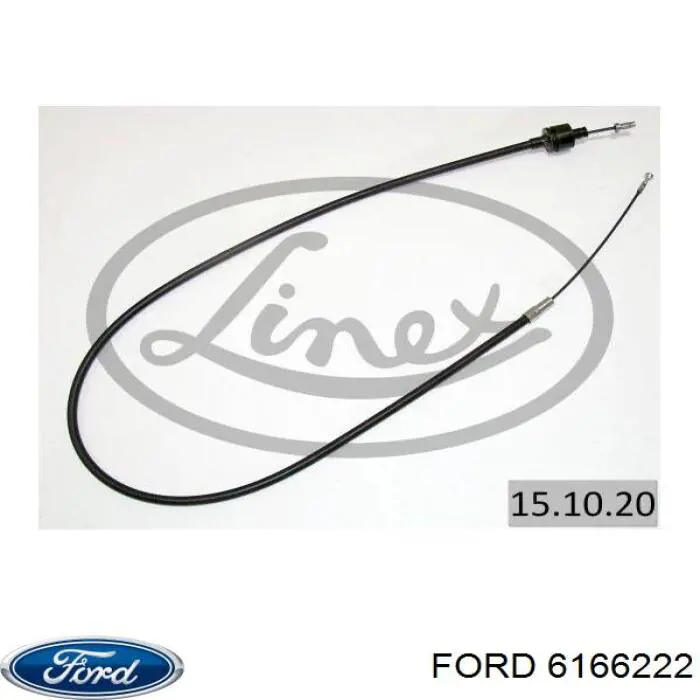 Трос сцепления Ford 6166222 цена, от 6.36 USD