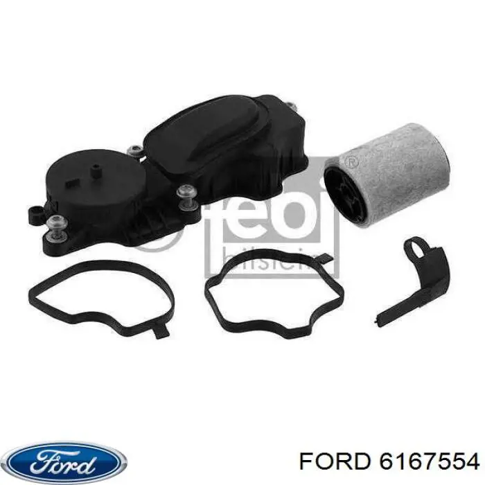 Купить 6167554 Ford Наружное зеркало левое