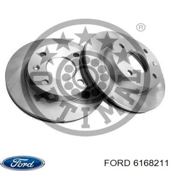 6168211 Ford диск тормозной передний