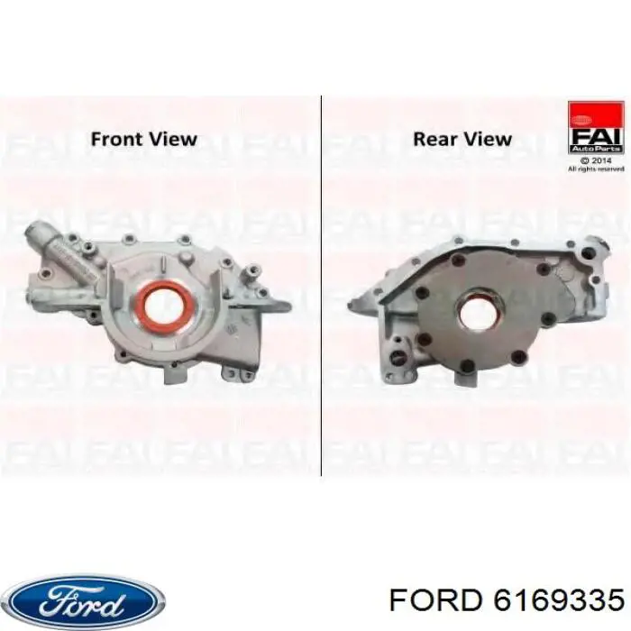 Помпа масляная Ford 6169335 цена, от 47.73 USD