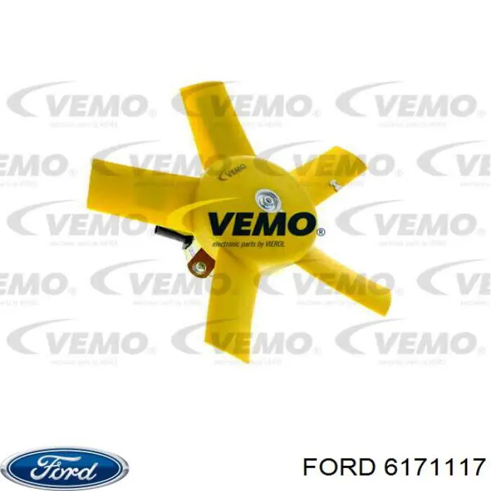 Диффузор радиатора охлаждения в сборе с мотором и крыльчаткой Ford 6171117 цена, от 41.50 USD