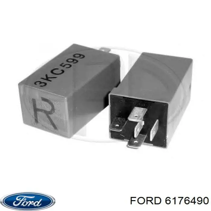 6176490 Ford relê de aquecimento de vidro traseiro