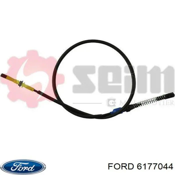 6177044 Ford cabo/pedal de gás (de acelerador)