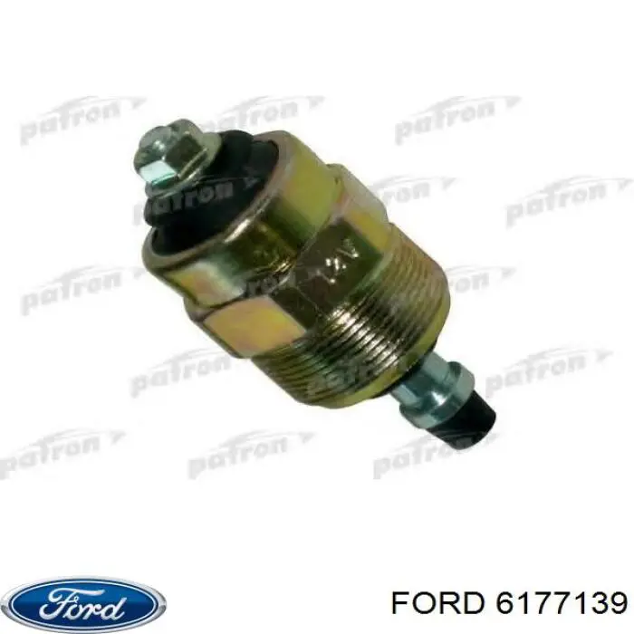 6177139 Ford клапан тнвд отсечки топлива (дизель-стоп)