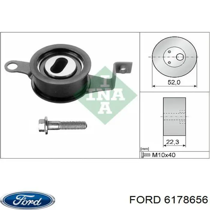 6178656 Ford ролик грм