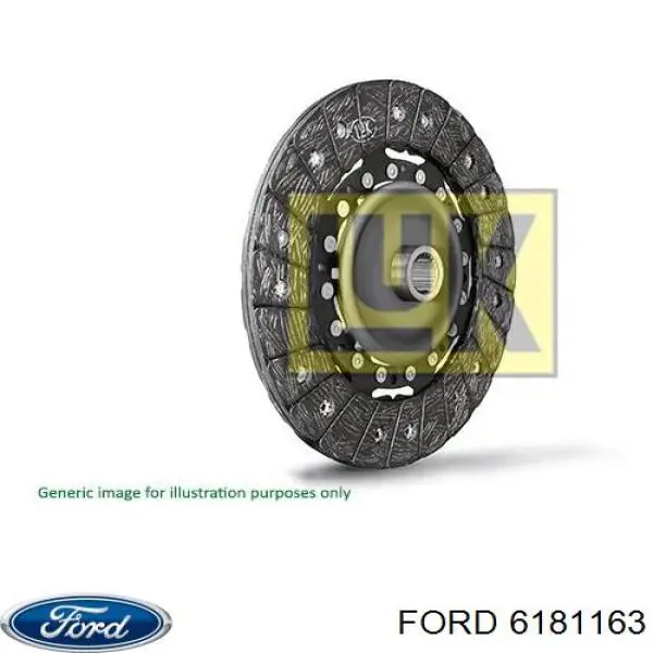 6774739 Ford disco de embraiagem