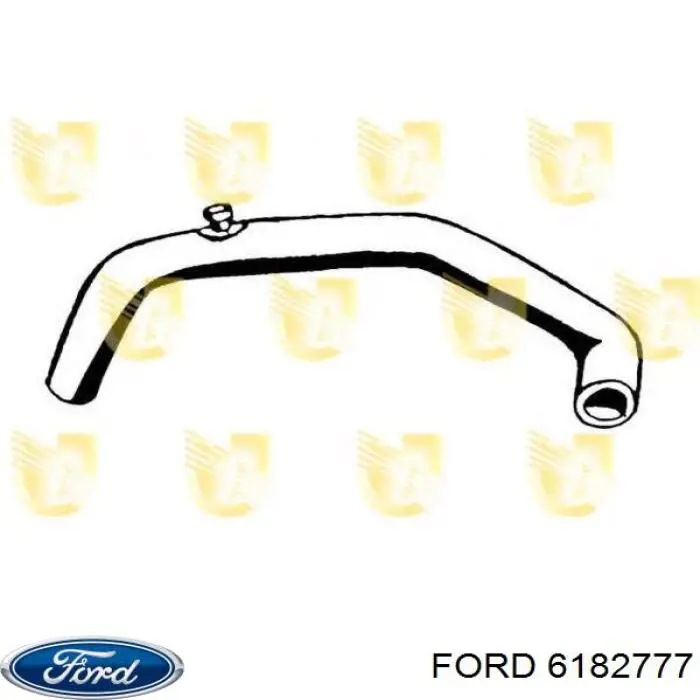 Шланг радиатора охлаждения Ford 6182777 цена, от 8.27 USD