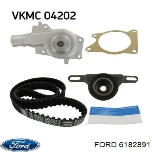Купить 6182891 Ford Ролик натяжителя газораспределительного ремня