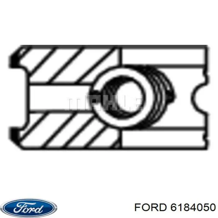 6172791 Ford кольца поршневые комплект на мотор, std.