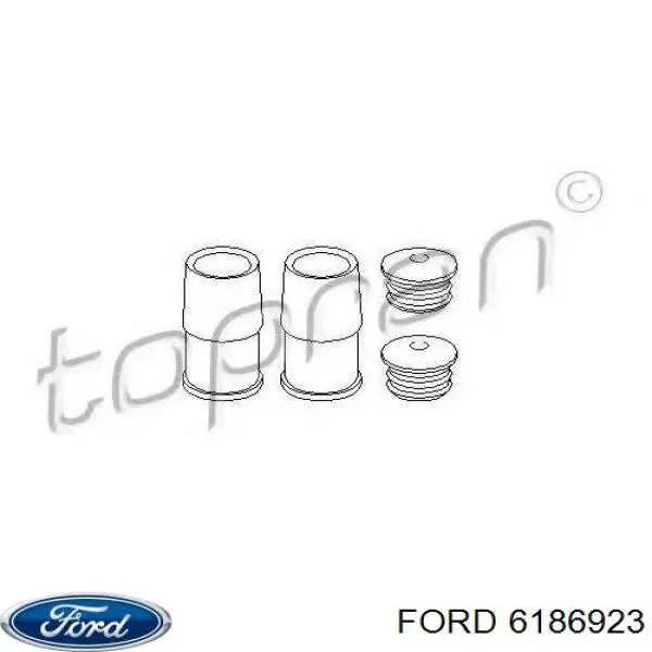 6186923 Ford Ремкомплект суппорта тормозного, переднего