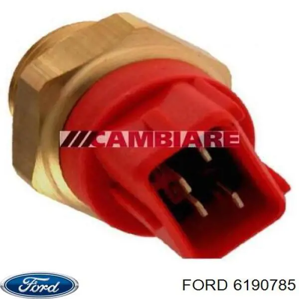 6190785 Ford датчик температуры охлаждающей жидкости (включения вентилятора радиатора)