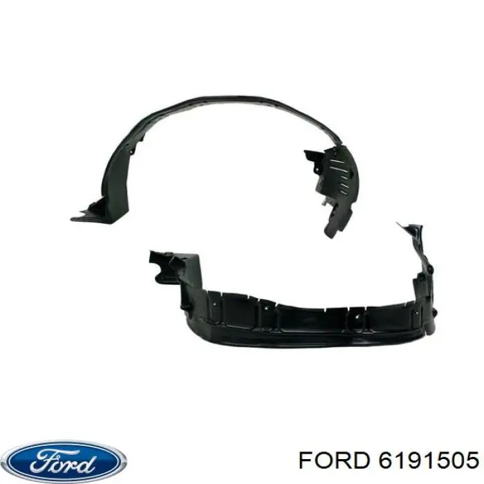  Подкрылок передний левый Ford Sierra 2