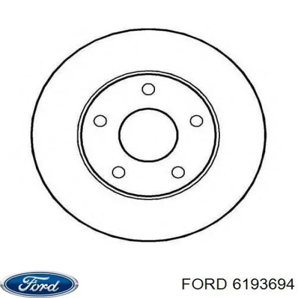 Тормоз дисковый передний Ford 6193694 цена, от 35.08 USD