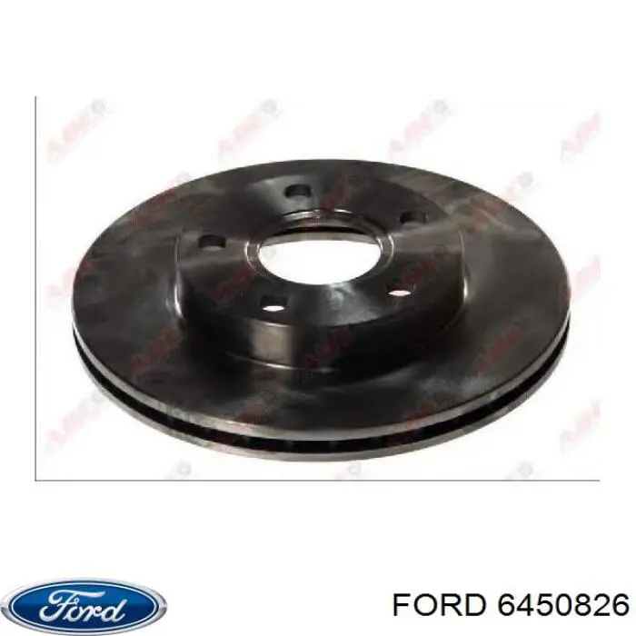 Передние тормозные диски 6450826 Ford