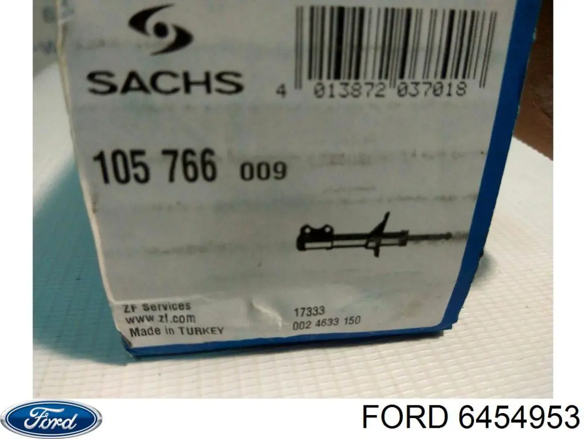 6454953 Ford амортизатор задний
