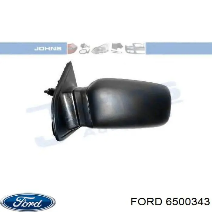 Правое зеркало 6500343 Ford