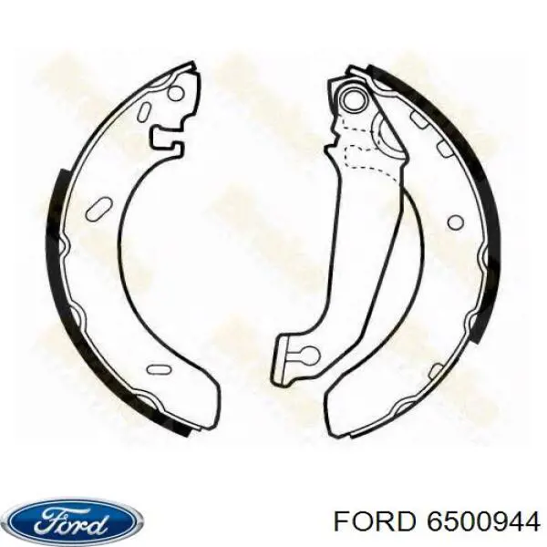 Тормоза рабочие задние ножные и тормозные барабаны Ford 6500944 цена, от 16.18 USD