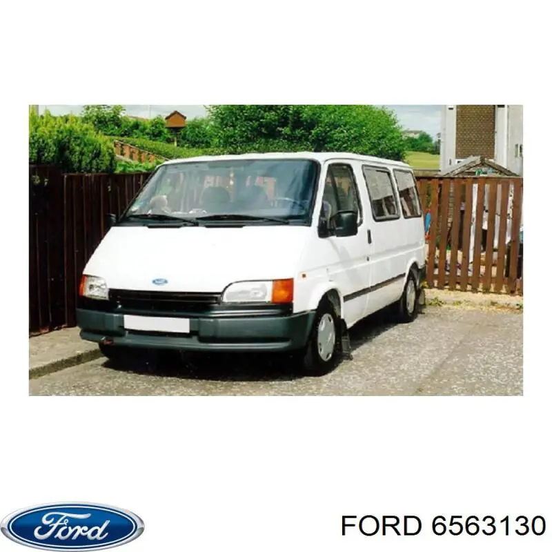86VB17979ABZFAB Ford Клык заднего бампера левый