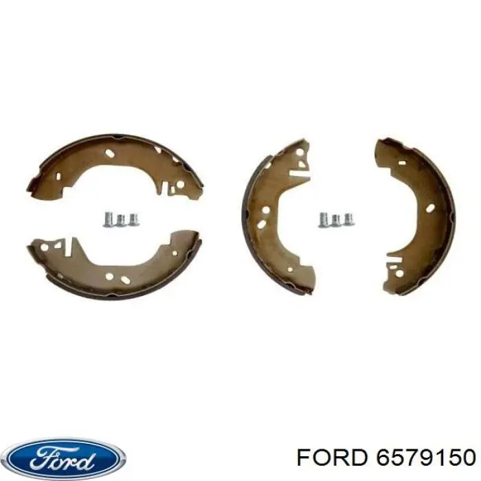 Задние барабанные колодки 6579150 Ford