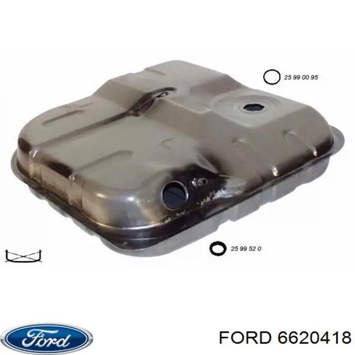 Бак топливный FORD 6620418