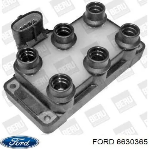 Купить 6630365 Ford Катушка зажигания