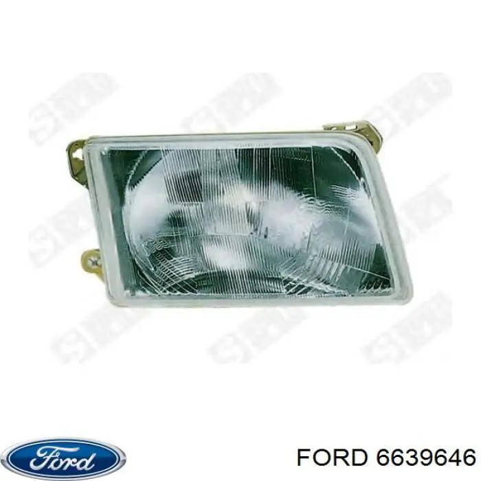 6639646 Ford luz direita