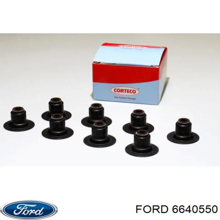 Сальник клапана (маслосъёмный) выпускного Ford 6640550