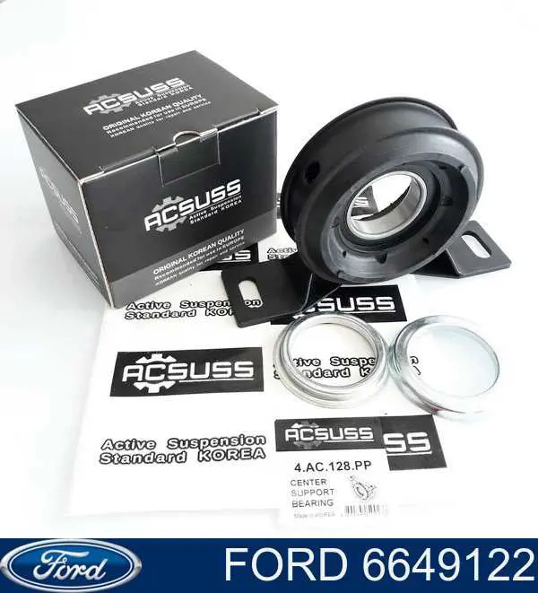 Подвесной подшипник карданного вала 6649122 Ford