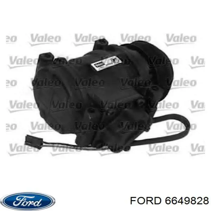 Компрессор кондиционера 6649828 Ford