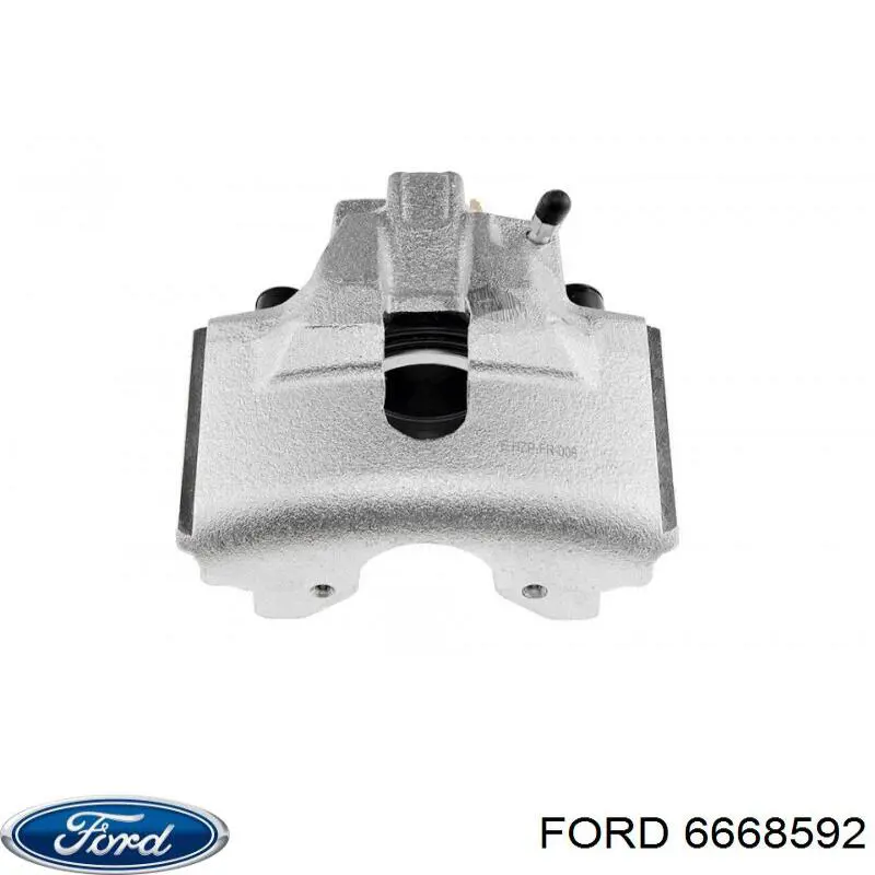 Купить 6668592 Ford Суппорт тормозной передний левый