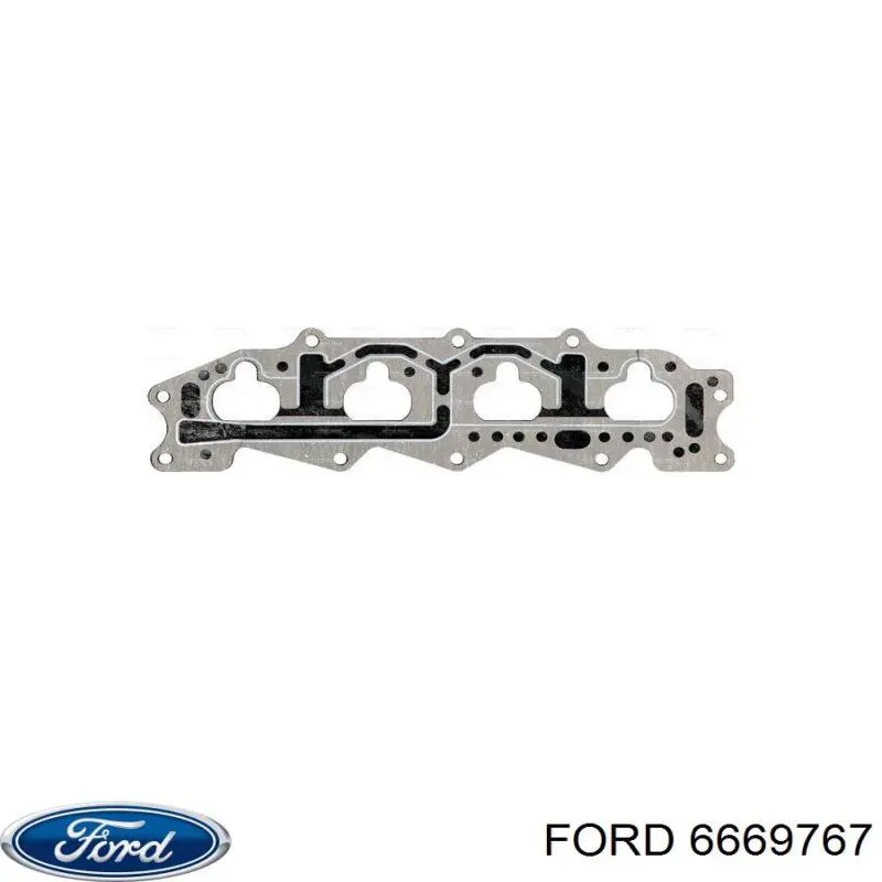 6669767 Ford прокладка впускного коллектора нижняя