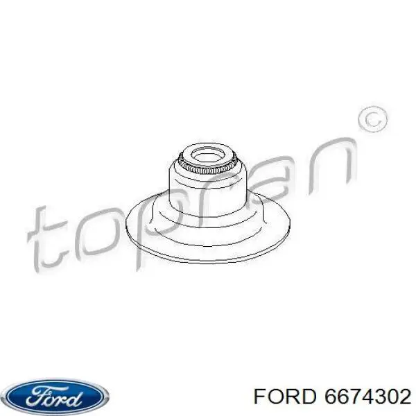 Маслосъемный сальник клапана впуск/выпуск Ford 6674302 цена, от 1.35 USD