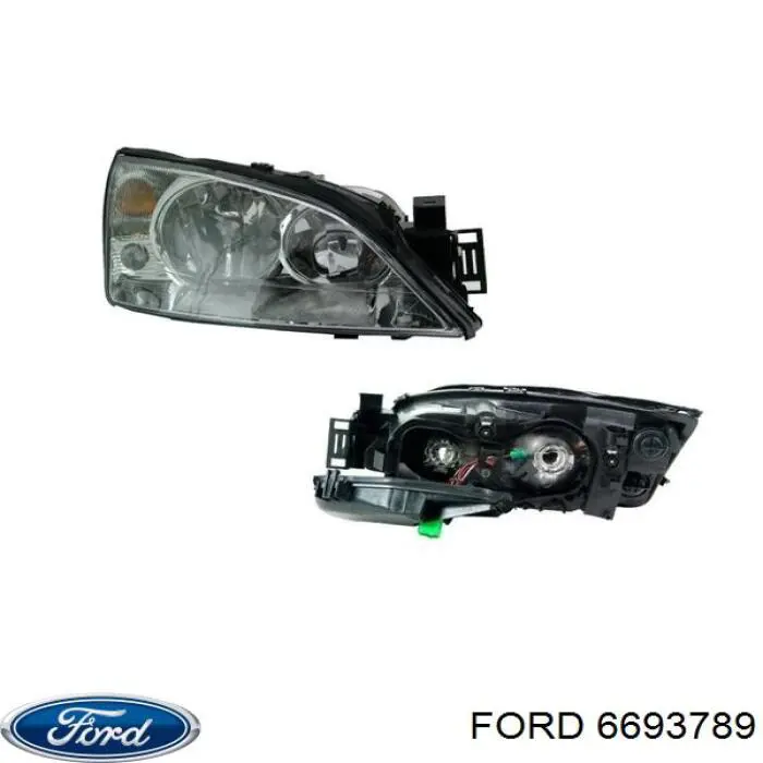 Купить 6693789 Ford Стекло фары правой