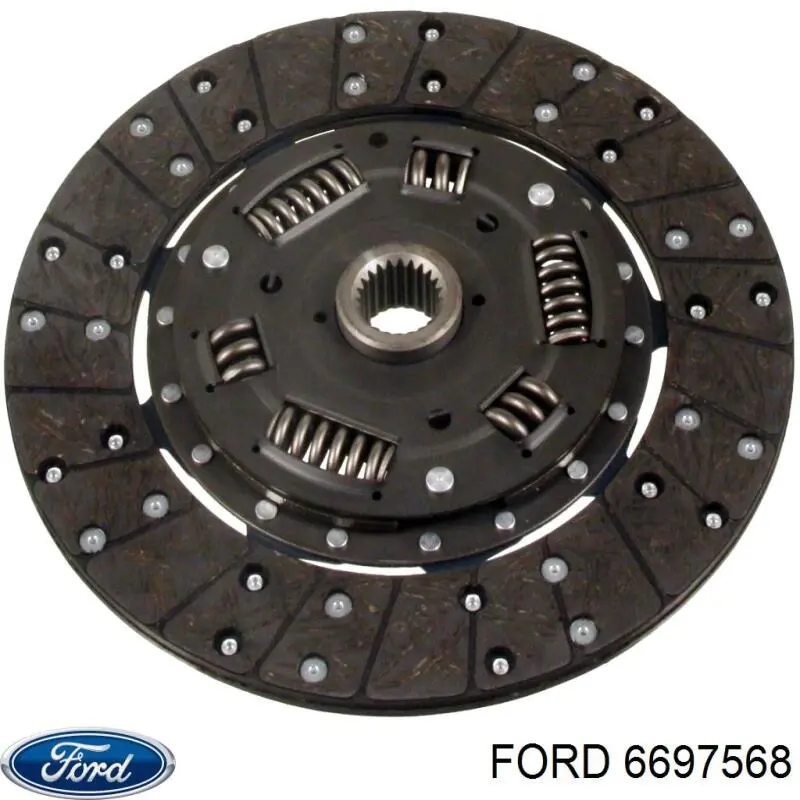 6697568 Ford диск сцепления