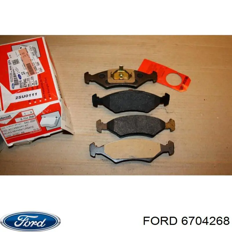 6704268 Ford Колодки передние