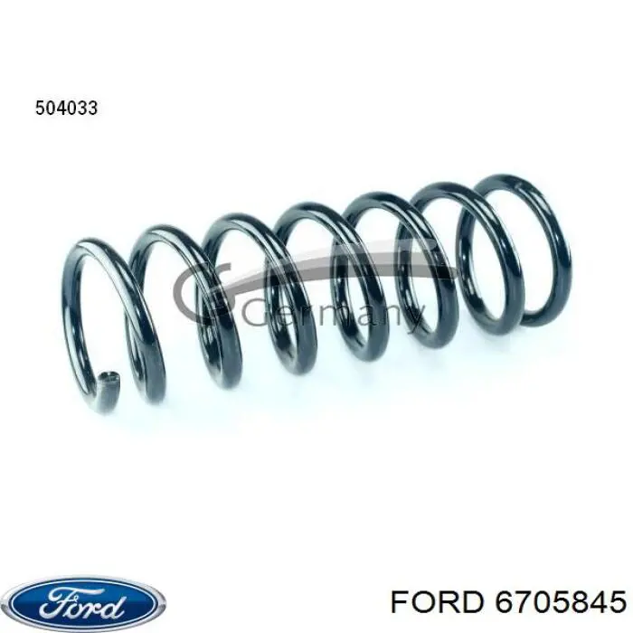 Пружина амортизатора Ford 6705845 цена, от 37.09 USD