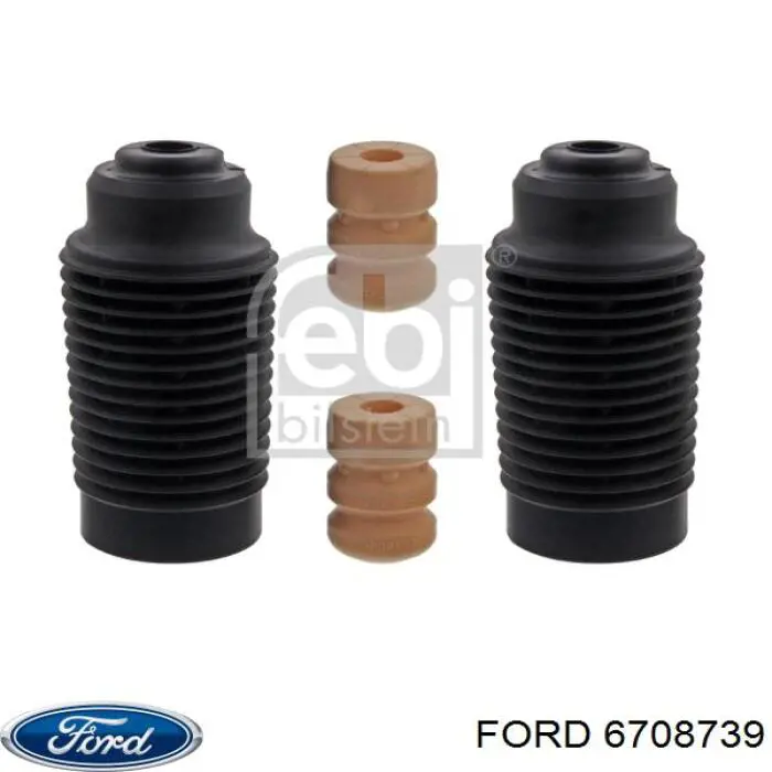 Pára-choque (grade de proteção) de amortecedor dianteiro para Ford Mondeo (GBP)