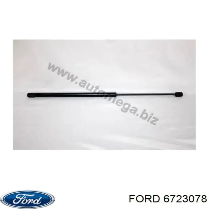 6723078 Ford amortecedor de tampa de porta-malas (de 3ª/5ª porta traseira)