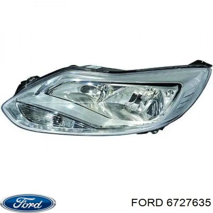 Левая фара 1058207 Ford