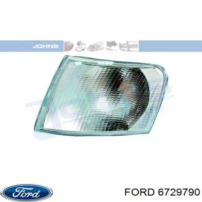 Левый указатель поворота Ford 6729790 цена, от 7.60 USD