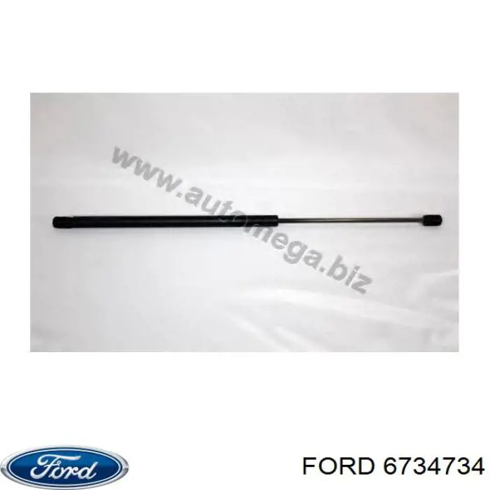 Амортизатор крышки багажника (двери 3/5-й задней) на Ford Fiesta III 
