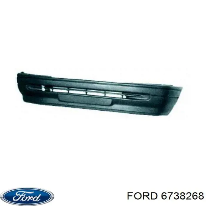 6738268 Ford передний бампер