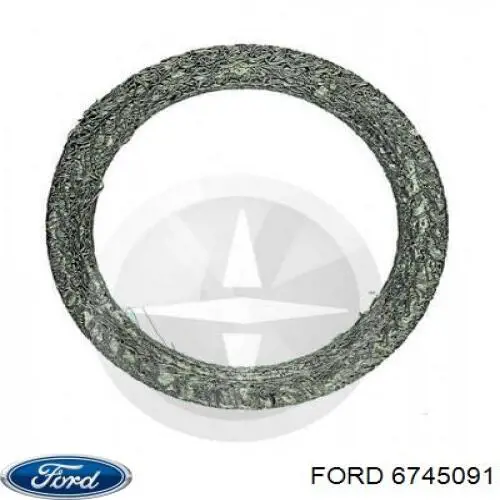 Купить 6745091 Ford Прокладка приемной трубы