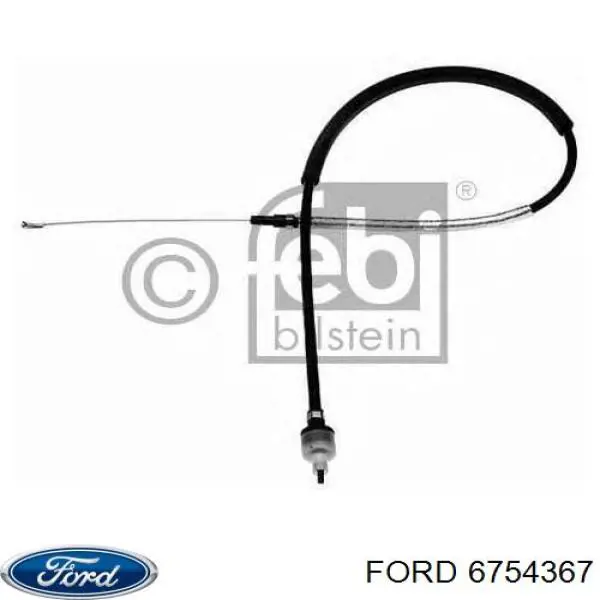 Трос сцепления Ford 6754367