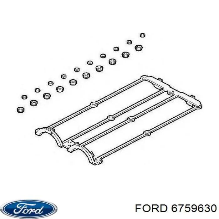Кольцо уплотнительное свечного колодца на Ford Escort VI 