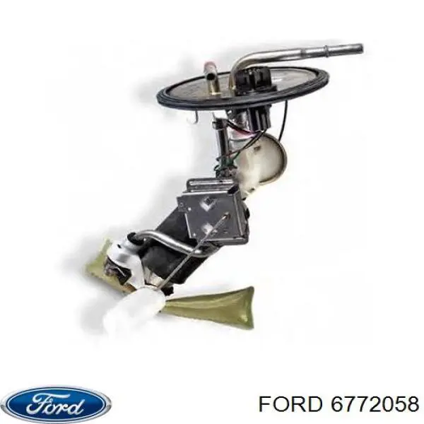 Модуль топливного насоса с датчиком уровня топлива на Ford Fiesta III 