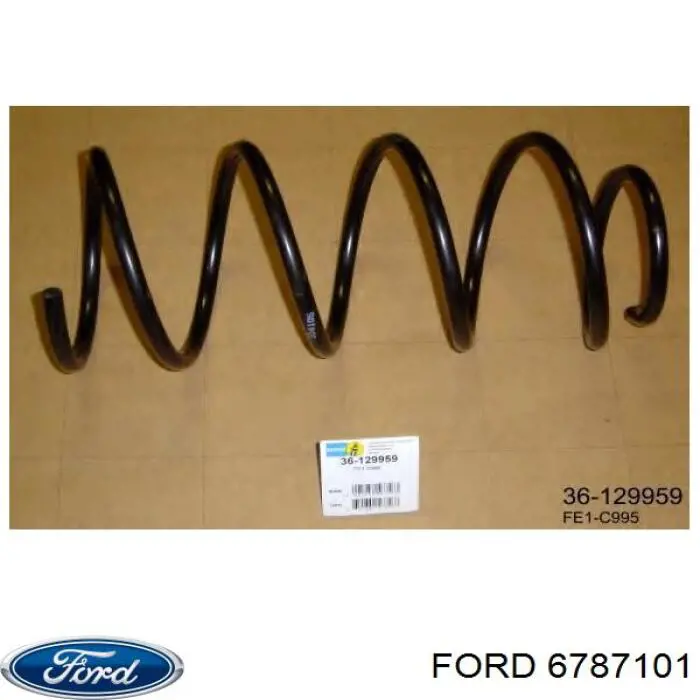 Купить 6787101 Ford Винтовая пружина подвеска