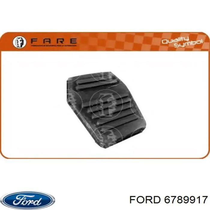 Накладка педали сцепления 6789917 Ford